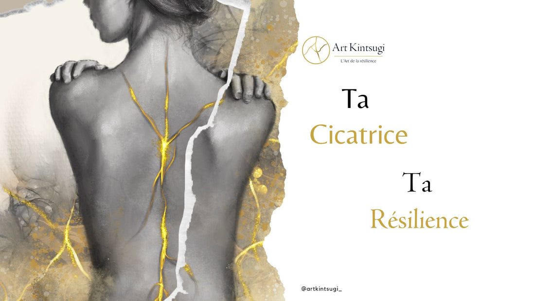 LA raison pour lesquelles les cicatrices sont cool (et ne devraient pas être cachées) - Art Kintsugi