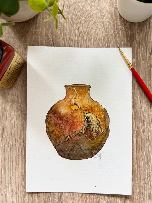 OR- Jarre d’Or – Fragment de Terre