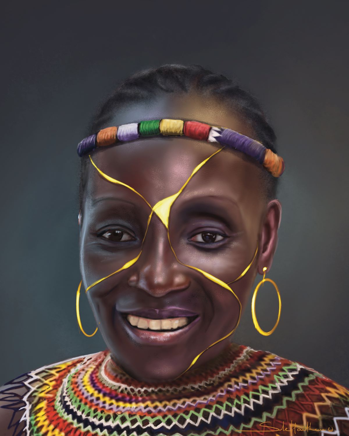 "Célébrée" - Ton portrait personnalisé!