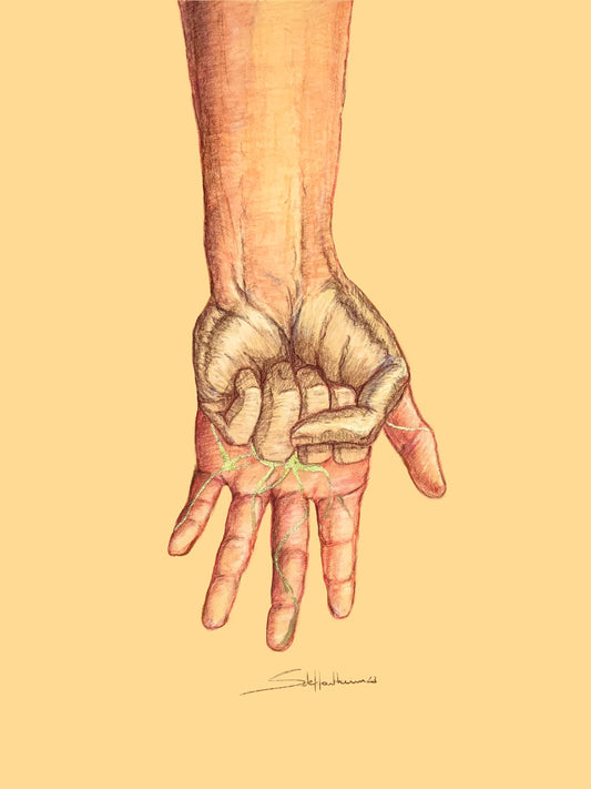 lacher prise résilience art kintsugi sara de hontheim or