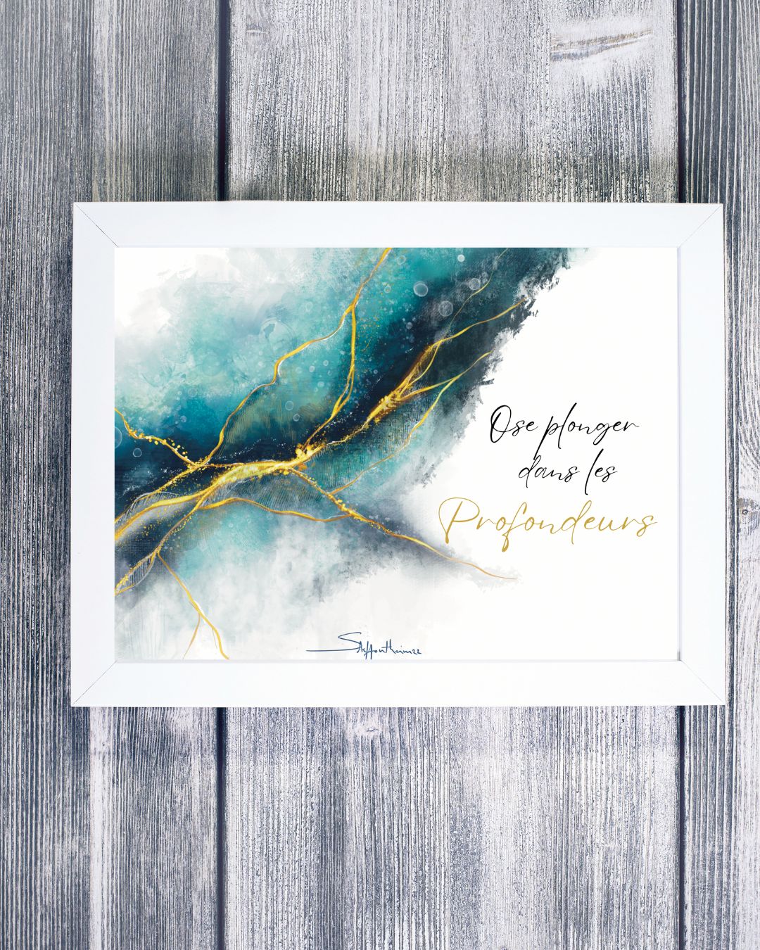 Art Kintsugi - Ose plonger dans les Profondeurs petit