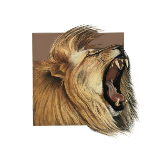 Roaring lion