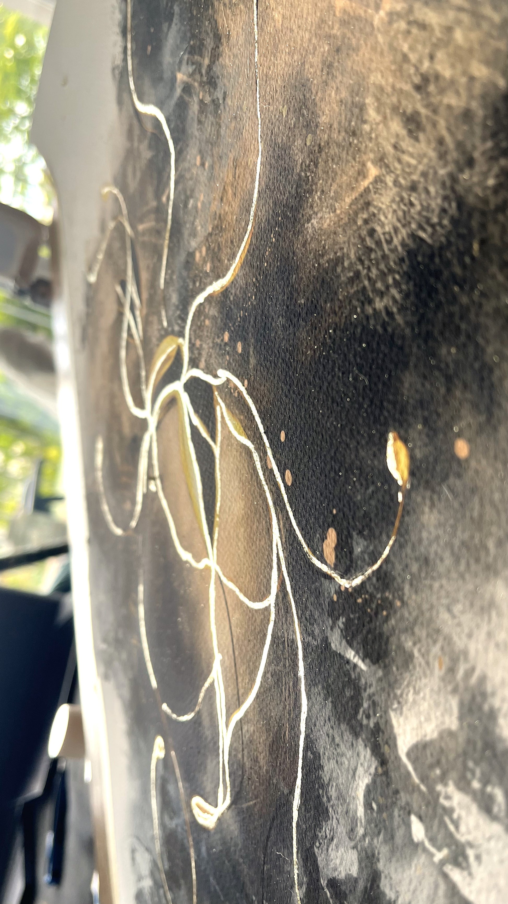 pleine de vie art kintsugi résilience original détail