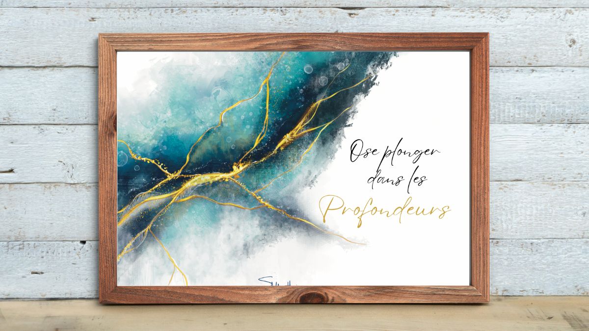 Art Kintsugi - Ose plonger dans les Profondeurs moyen