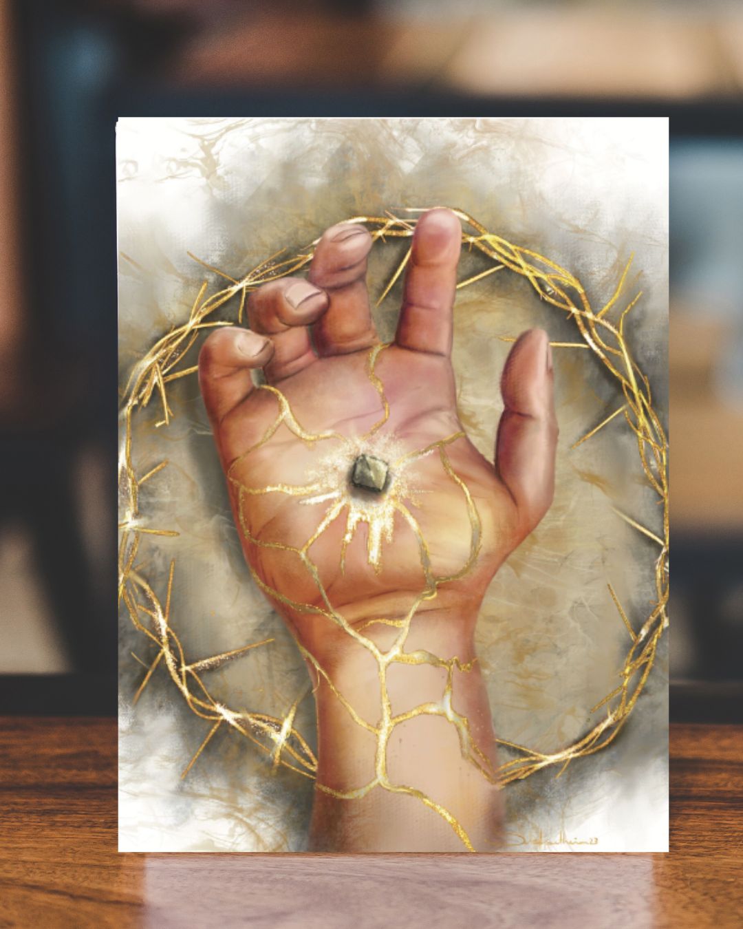 Parfait Kintsugi - Fine art print - jesus