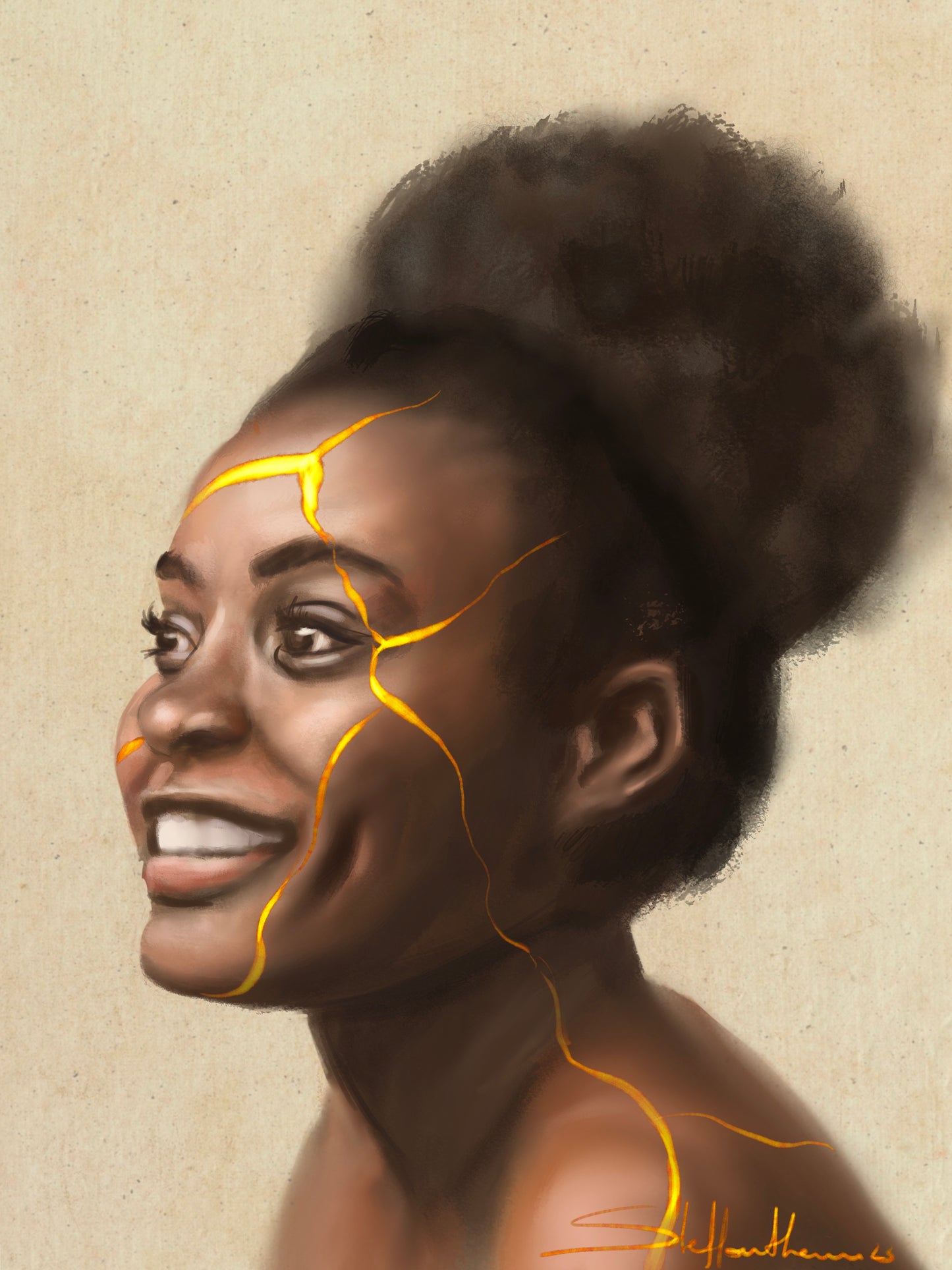 "Célébrée" - Ton portrait personnalisé!