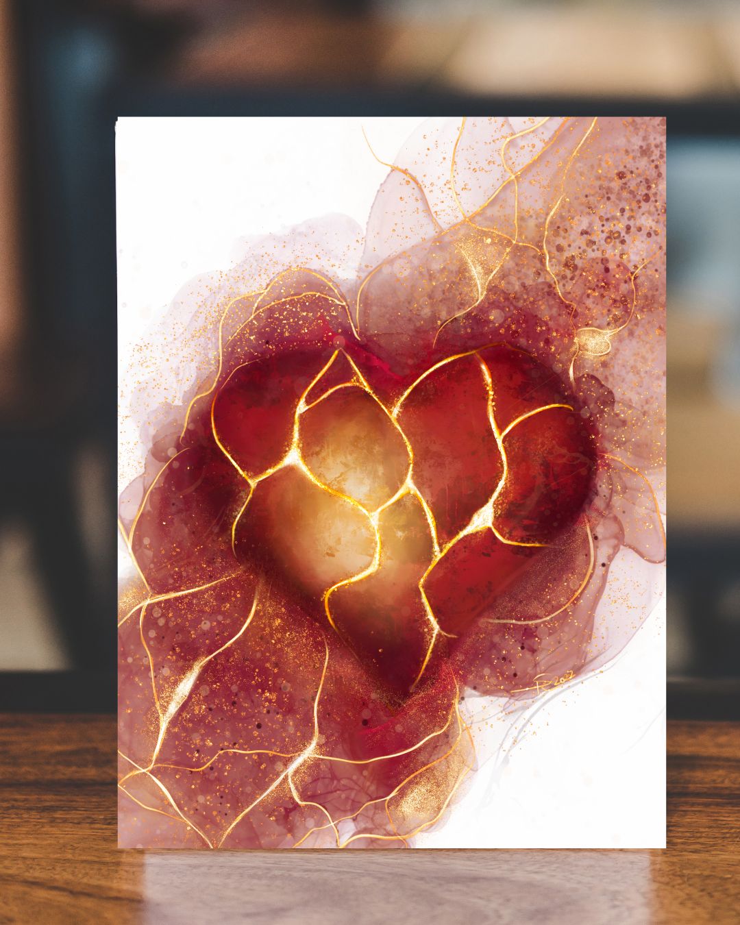 Restaurée - Art Kintsugi - fine art print - résilience