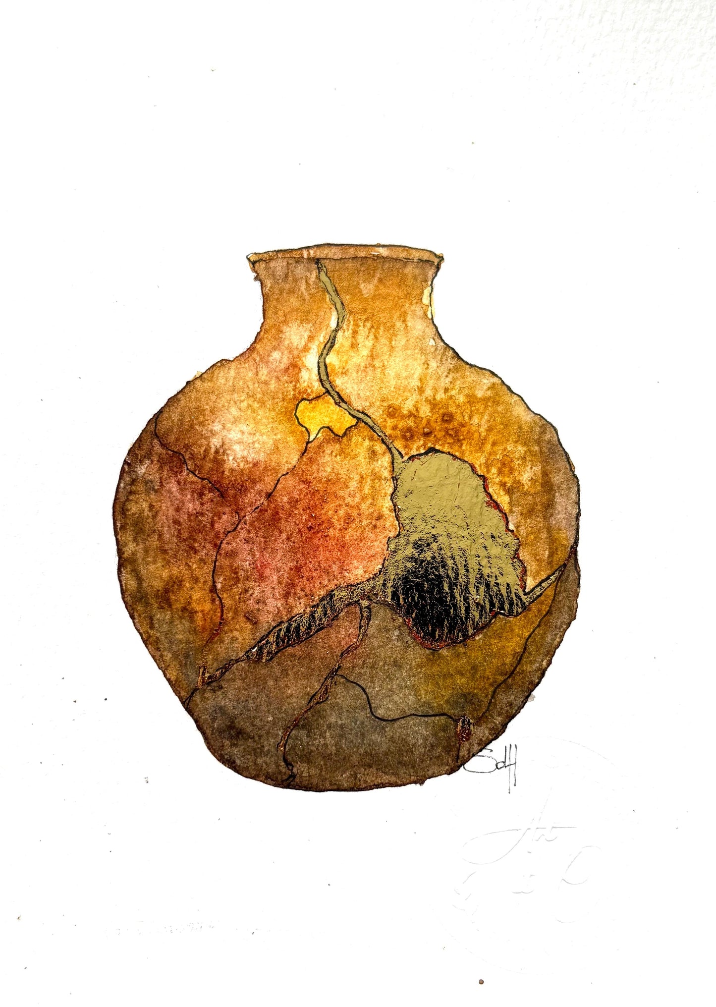 OR- Jarre d’Or – Fragment de Terre