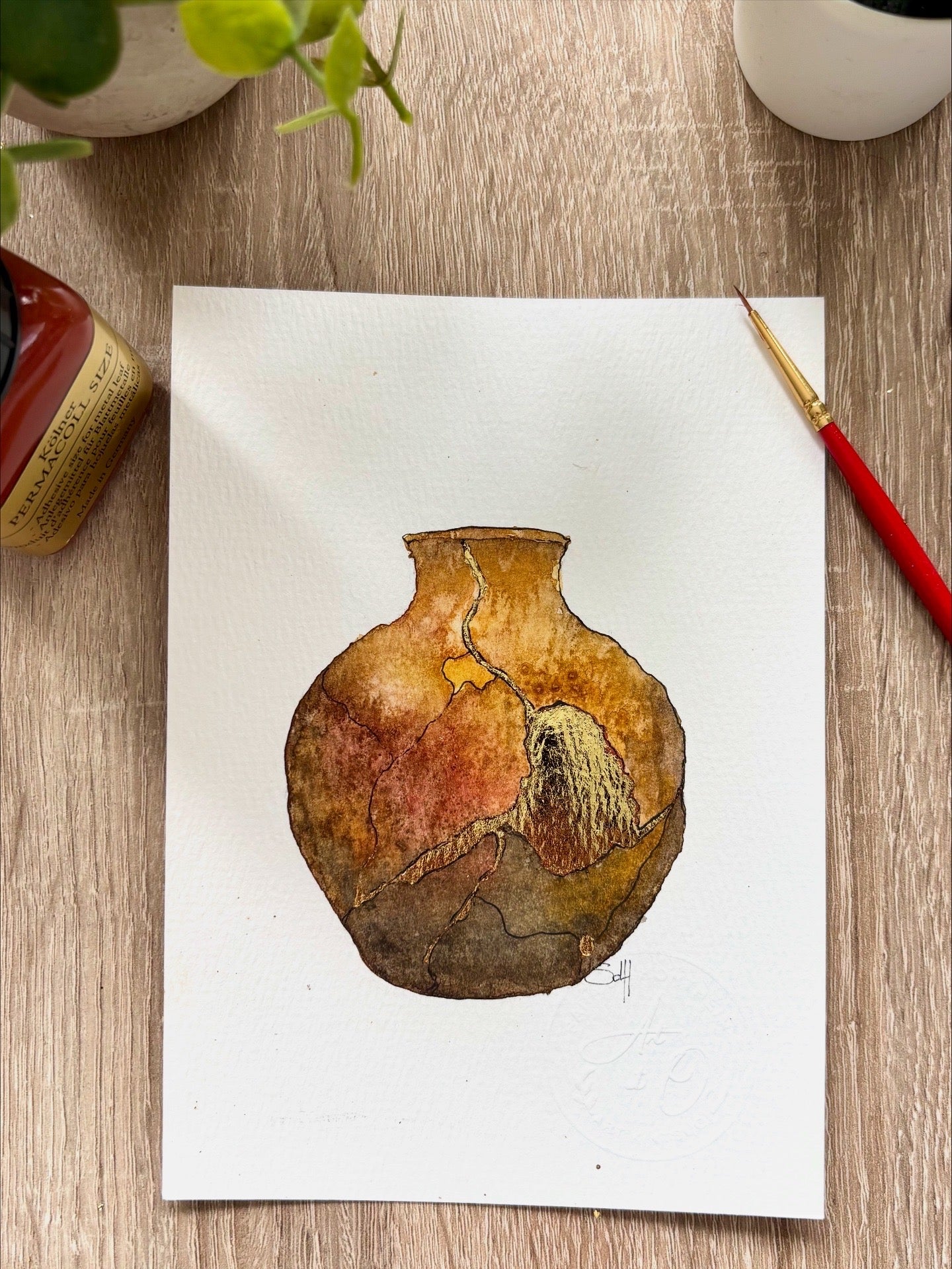 OR- Jarre d’Or – Fragment de Terre