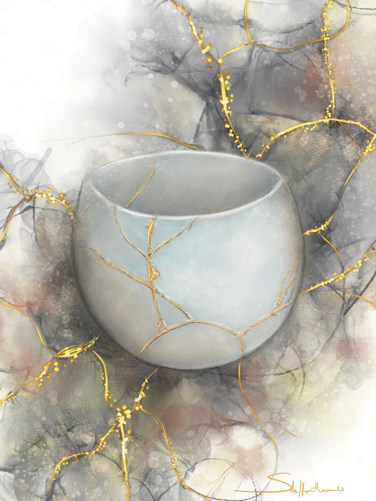 art kintsugi - résilience - céramique