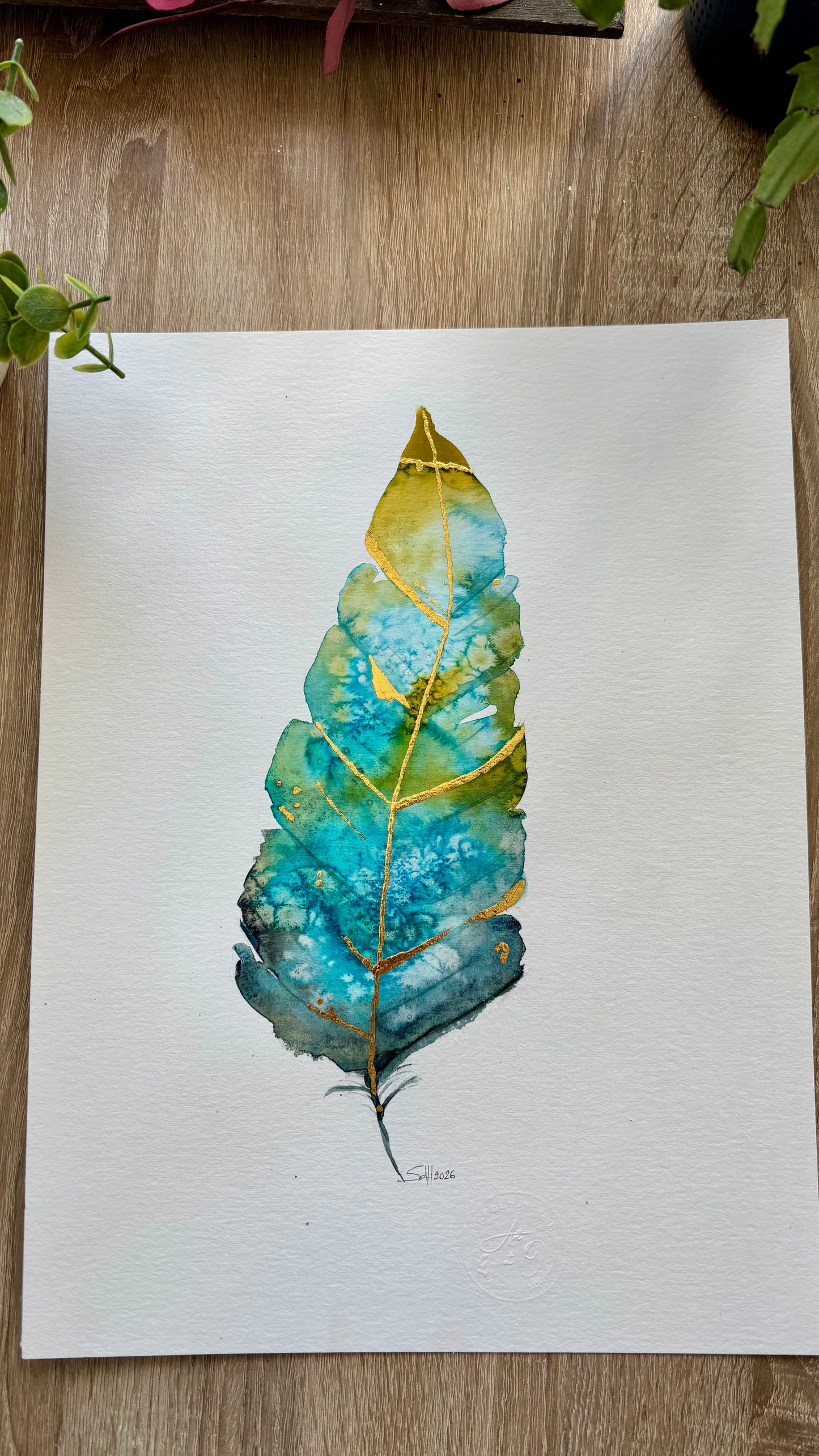 PLUME AQUARELLE KINTSUGI