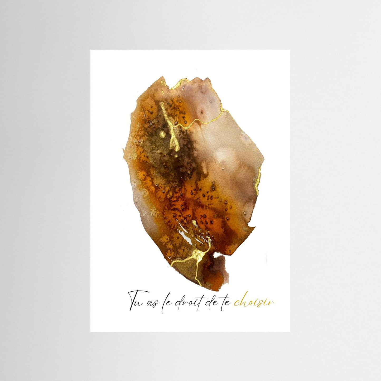 Citation: Tu as le droit de te choisir